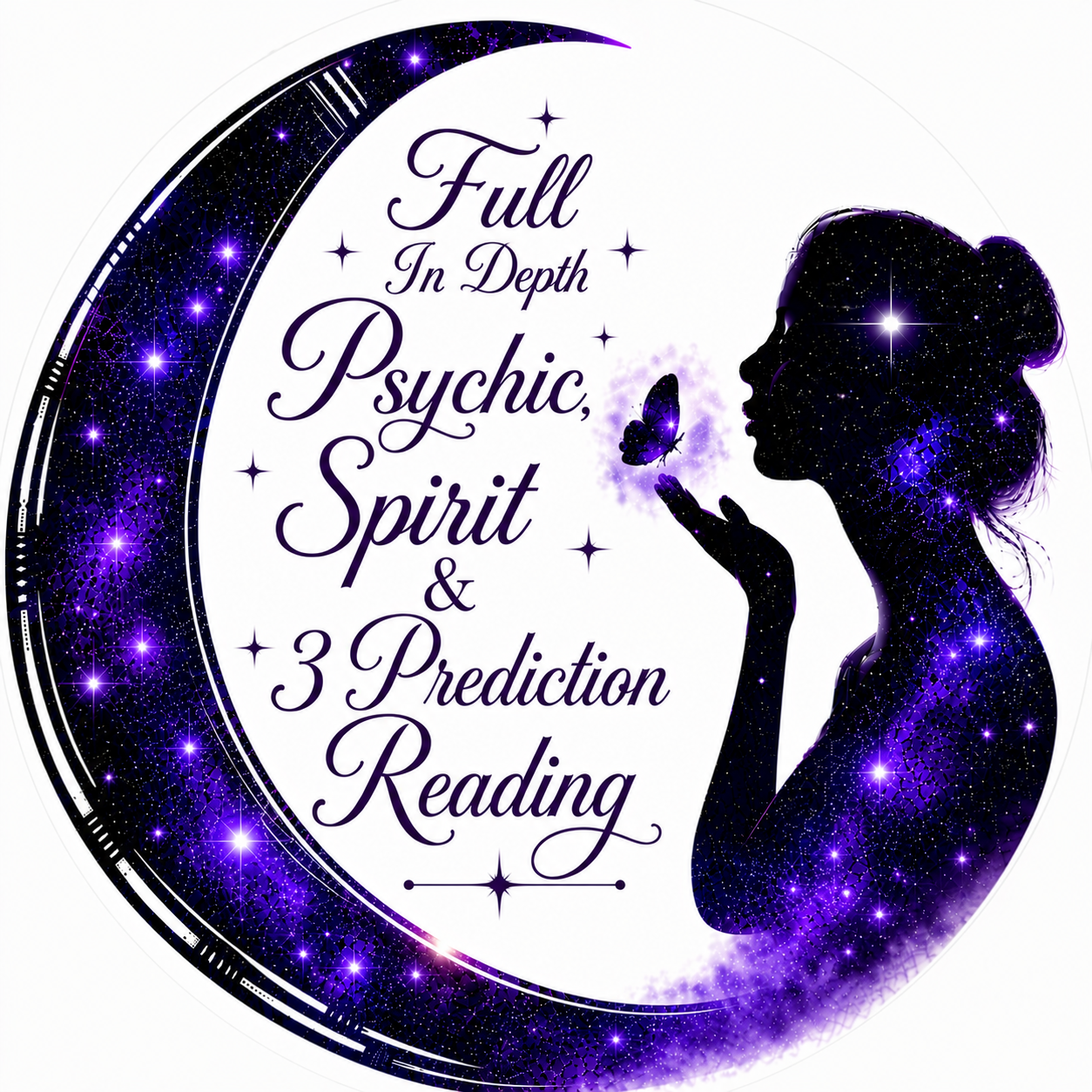 Full In Depth Psychic, Spirit & 3 Crystal Ball Prediction Reading