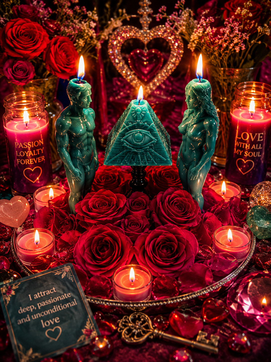 A Bed of Roses Love Spell