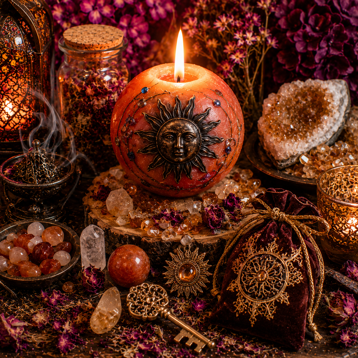 Sunburst Success Spell