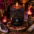 Knock on wood protection spell